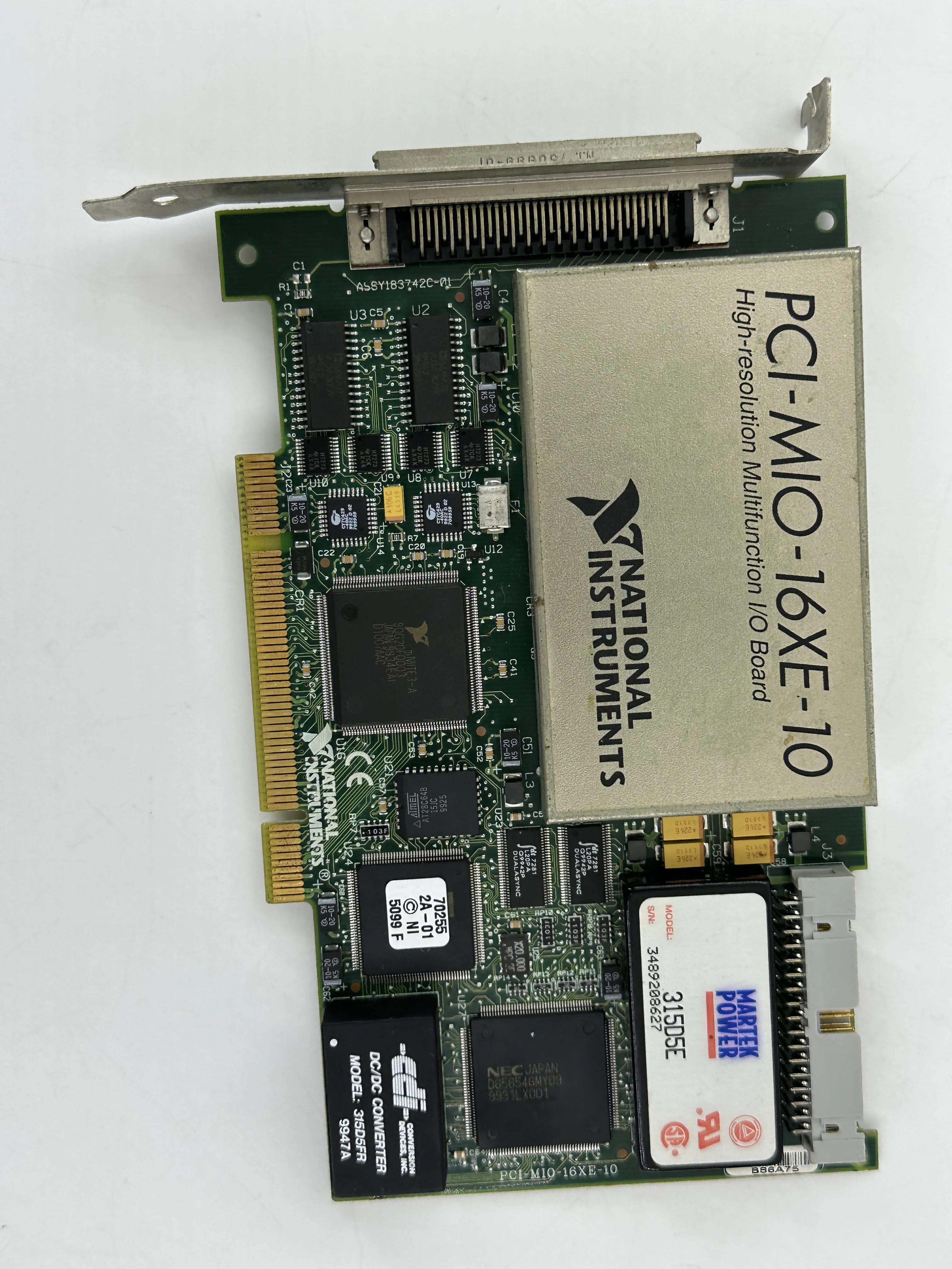 National Instruments NI PCI-MIO-16XE-10 Multifunction DAQ Card