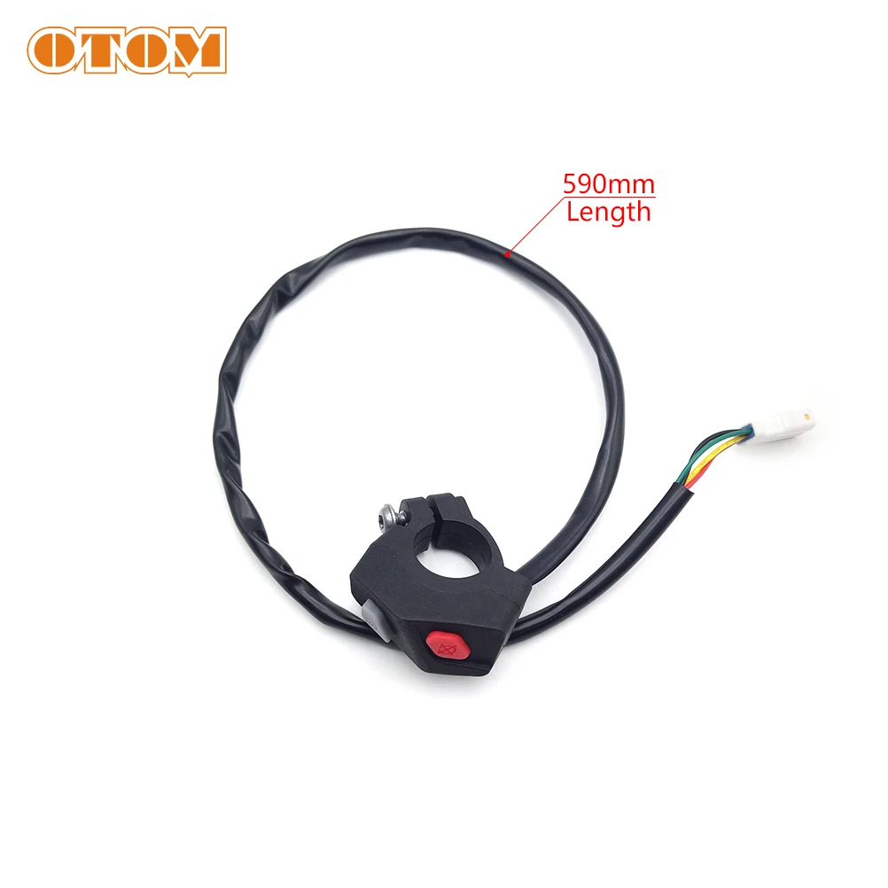 OTOM Motorcycle 2024 Multi-Function Switch Engine Starter Kill ON/OFF Handlebar Flameout Button Electric Controller For KTM SXF