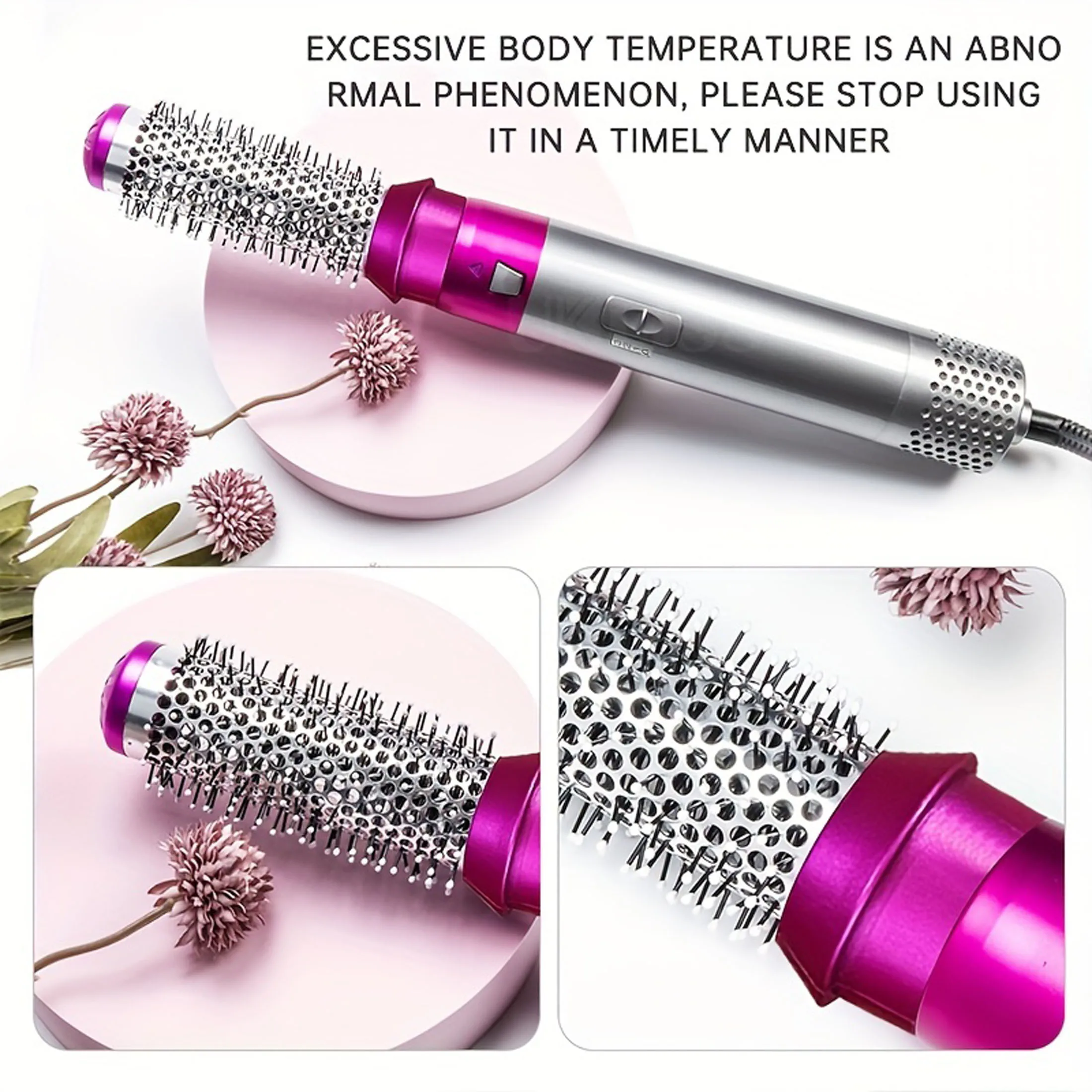 1pc Hot Air Comb, Multifunctional Hair Styling Straight Hair Comb, Portable Hair Comb, Household Hot Air Comb, Styling Tool