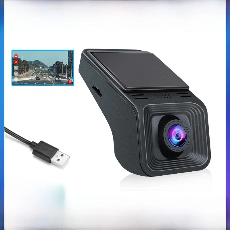 AliExpress jansite Jansite 2K USB Car DVR ADAS 1440P Dash Cam Recorder For Android Player Auto DVD Audio Voice Alarm Video G-sensor Cycle Recording