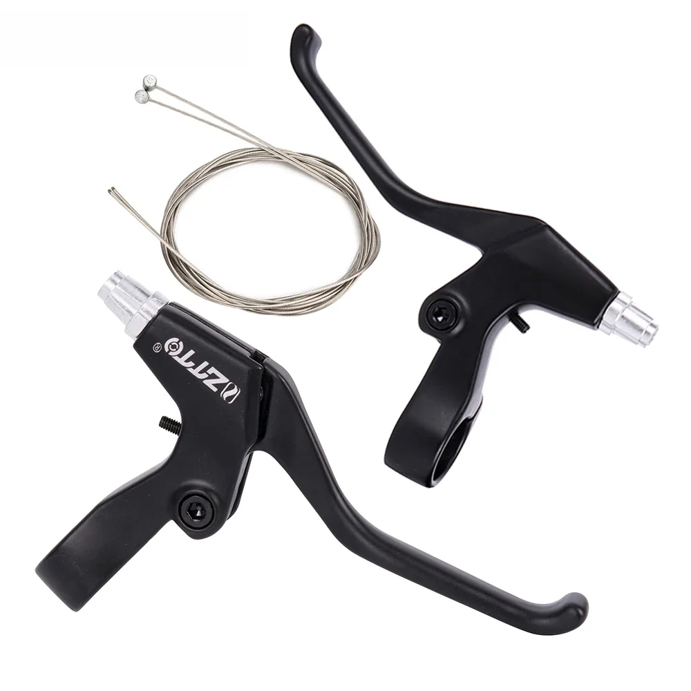 AliExpress ZTTO Aluminum Alloy Bicycle Brake Lever for MTB V Brake Mountain Bike Mechanical Line Pulling Disc Brake