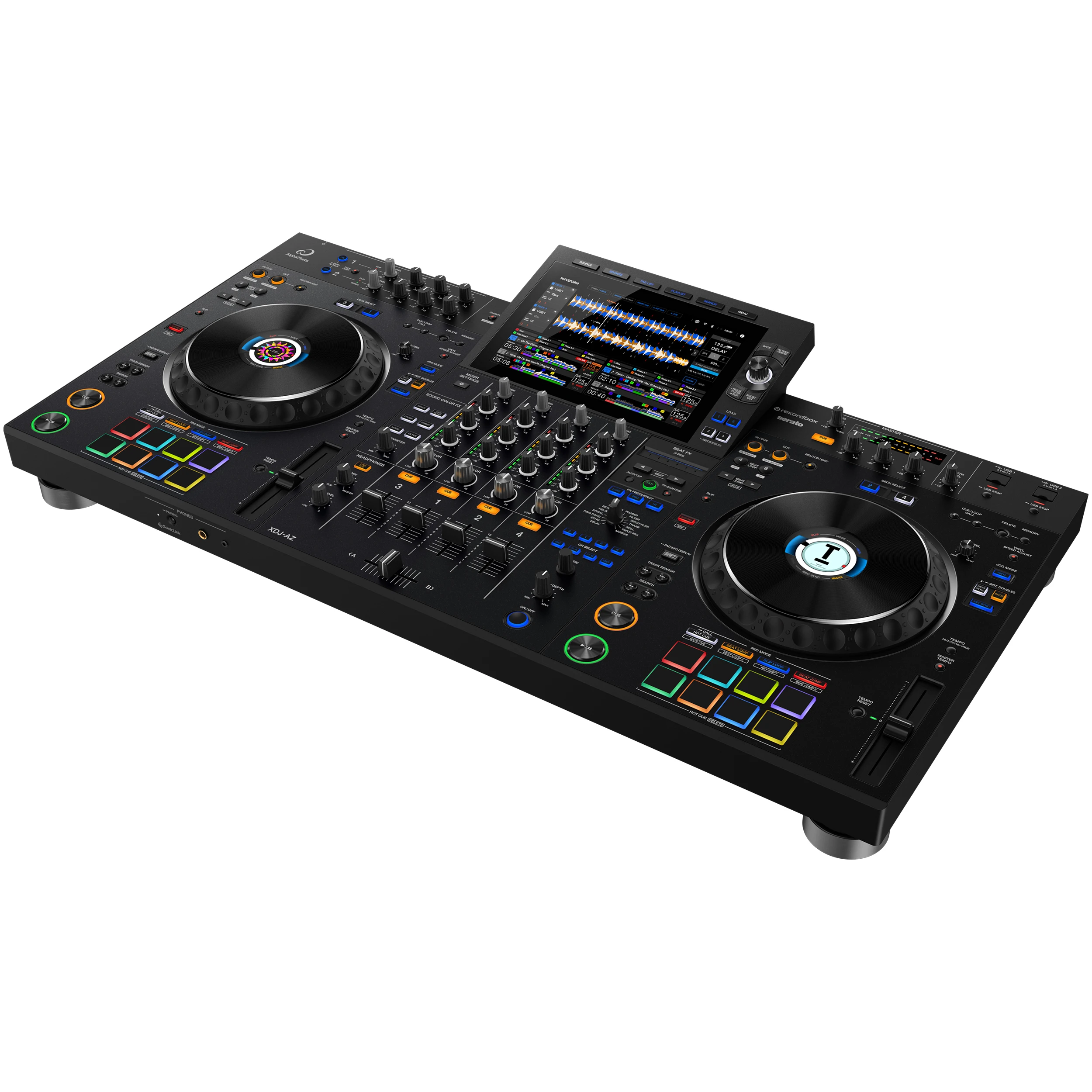 

BRAND NEW Al-pha-Theta-XDJ-AZ 4-channel Digital-DJ-System