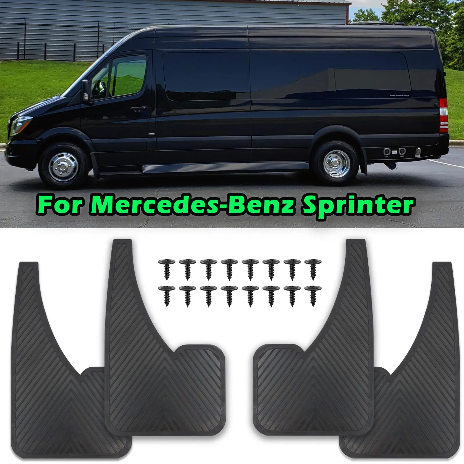 Mudguard For Mercedes Sprinter W901 W902 W903 W904 W905 W906 W907 Dodge 2500 Van 4x4 Front Rear Fender Mud flaps