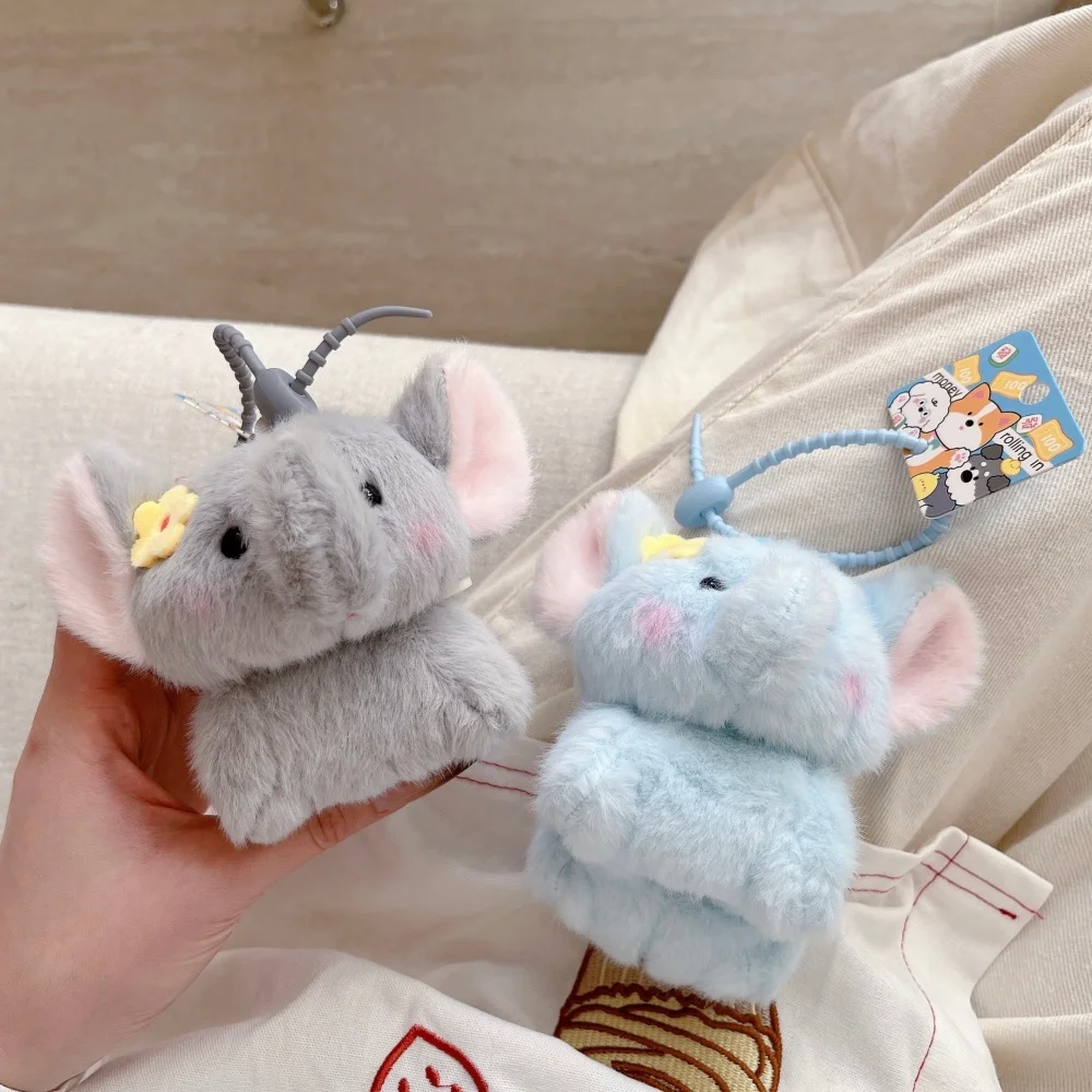 

Daihua Plush Elephant Headphone Protective Case, Suitable for AirPods 4/3/2 Pro/2/4, Creative New Shockproof Protective Case