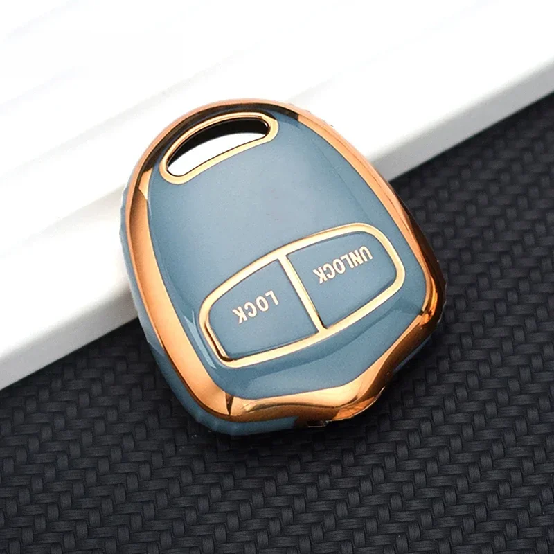 Coque Fob TPU étui pour clé de voiture sac de couverture pour Mitsubishi ASX Mirage Montero Shogun L200 Colt Outlander Pajero Lancer EX accessoires