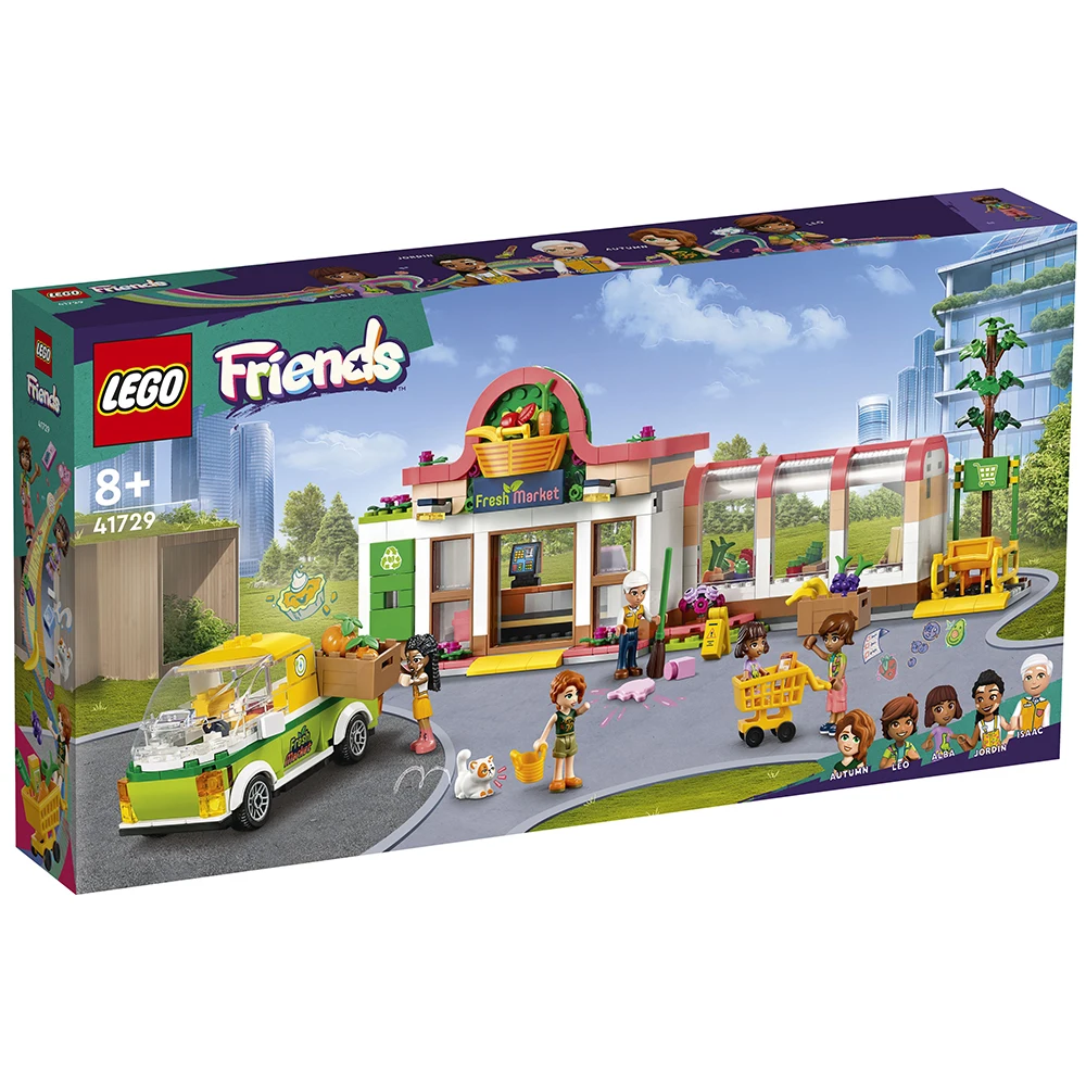 Lego Friends Organic Grocery Store, 41729, toys, boys, girls, blocks, pieces, original, store, official license, new, bricks, gift, men, woman, adult