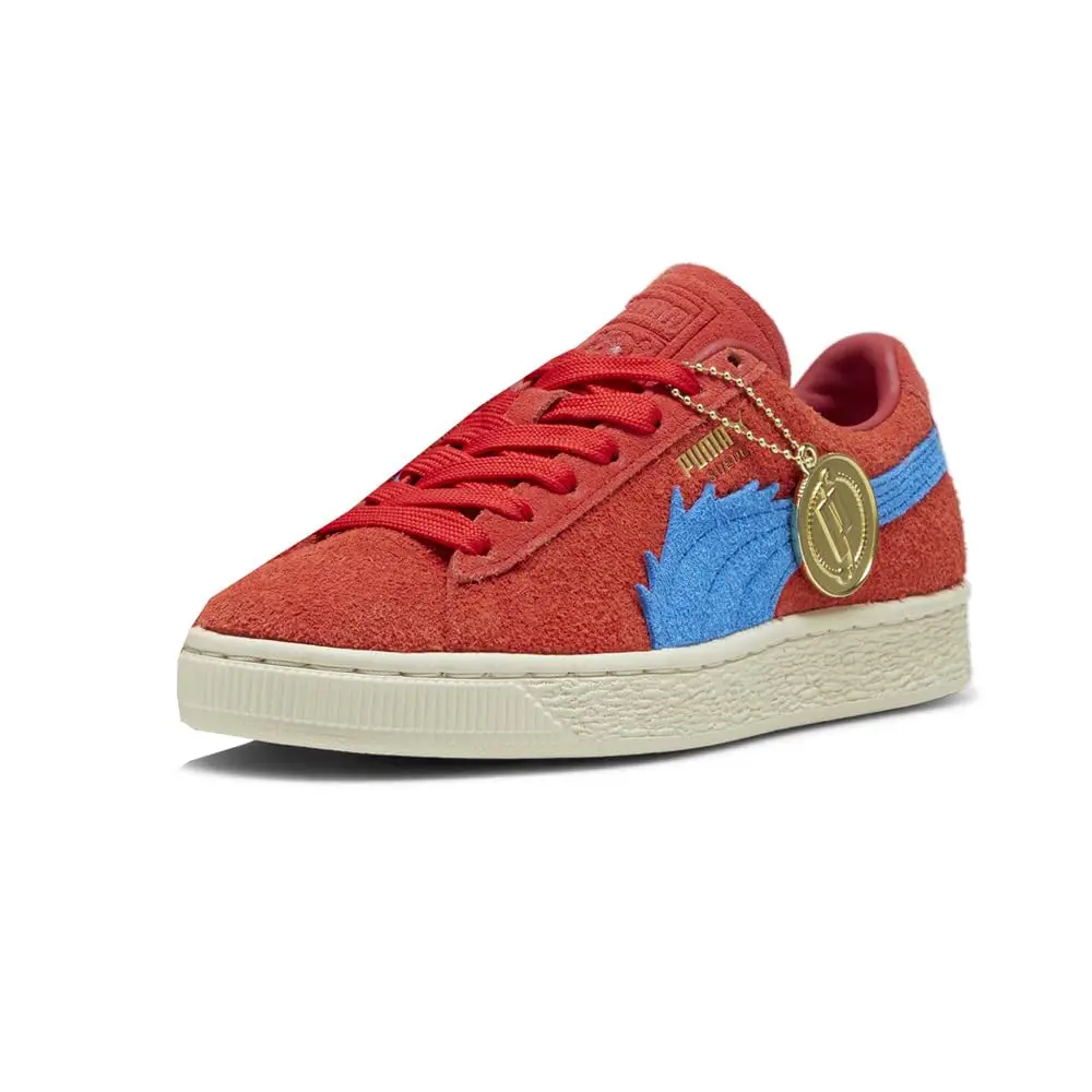 PUMA Kids Boys Suede X Op Lace Up Sneakers