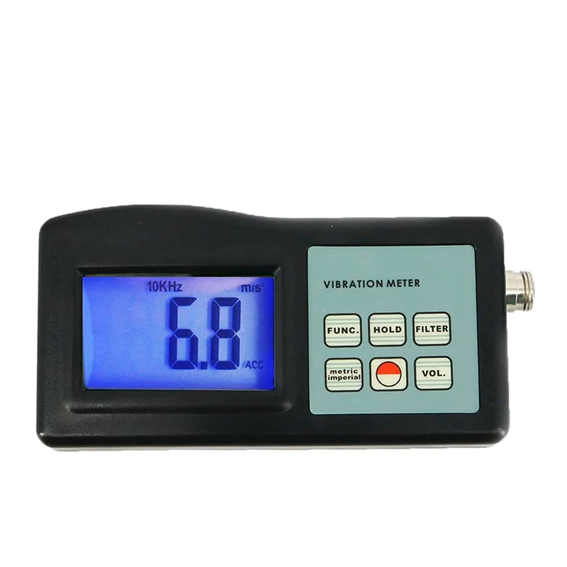 Vibration Meter Tester Vibrometer Vibrate Testing Gauge for Machinery 0.01 to 400 mm/s