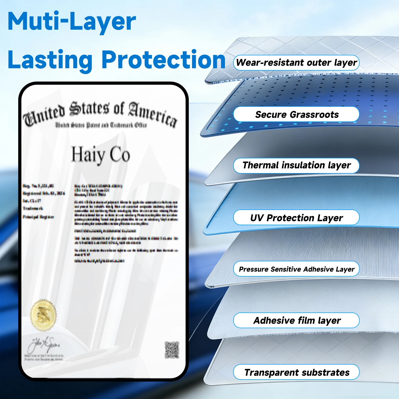 Precut Window Tint Car for Toyota Tacoma Access 1995-2023 Auto Sun Uv Blocking Heat 2Ply Window Protector Privacy Films Shade view 5