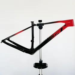 2024 thrust 29er Hardtail Carbon Mountain Bike Frame 148x12mm Thru Axle BSA 29 Boost MTB Carbon Frame 2 years warranty