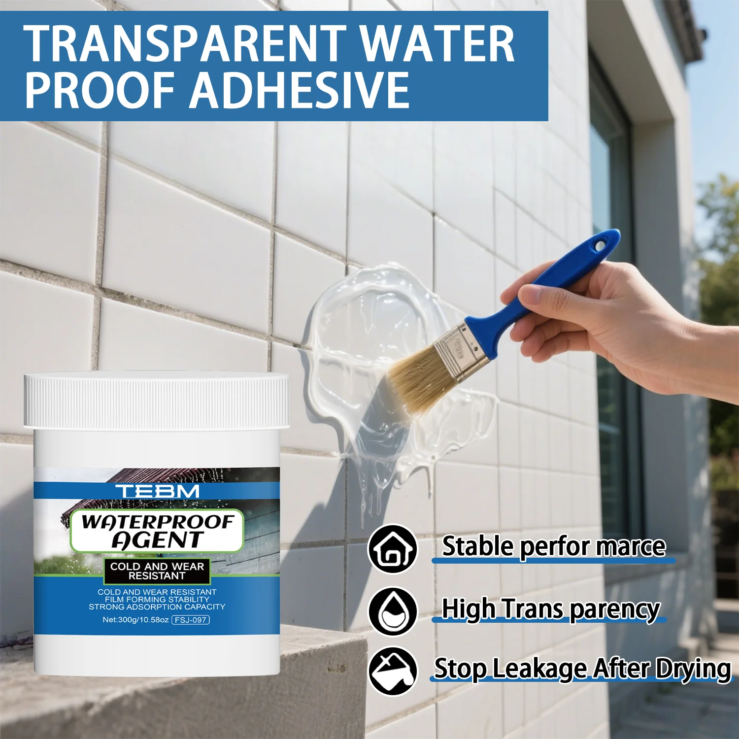 Transparent Sealing Coating Invisible Waterproof Coating Sealant Agent Strong Insulating Sealant Clear Sealant Repair Tool