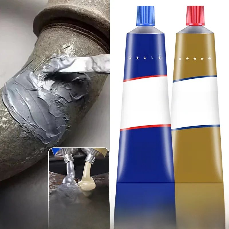 Colle adhésive forte pour réparation du métal, colle AB pour soudage à froid, plastique, fer, aluminium, alliage d'acier inoxydable, adhésif de réparation