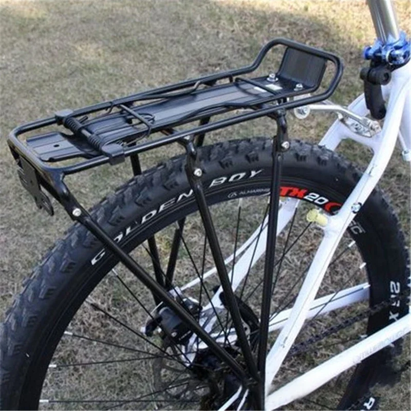 AliExpress Bicycle Racks Cycling MTB Aluminum Alloy Bicycle Carrier Rear Luggage Rack Shelf Bracket for Disc