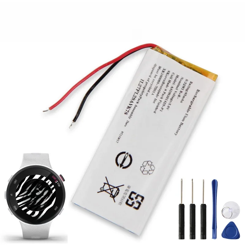 Zapasowa bateria 361-00104-20 361-00104-00 do Garmin Forerunner 45 Garmin Swim2 85 mAh — zdjęcie produktu 5