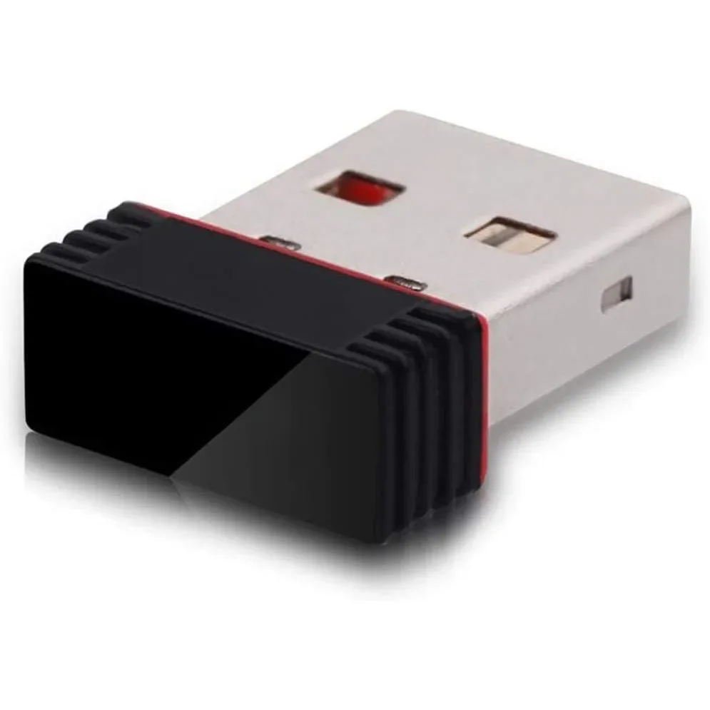 Adaptateur WiFi USB RTL8188 150Mbps pour Raspberry Pi, adaptateur de carte réseau sans fil Dongle WiFi pour ordinateur de bureau ordinateur portable Windows