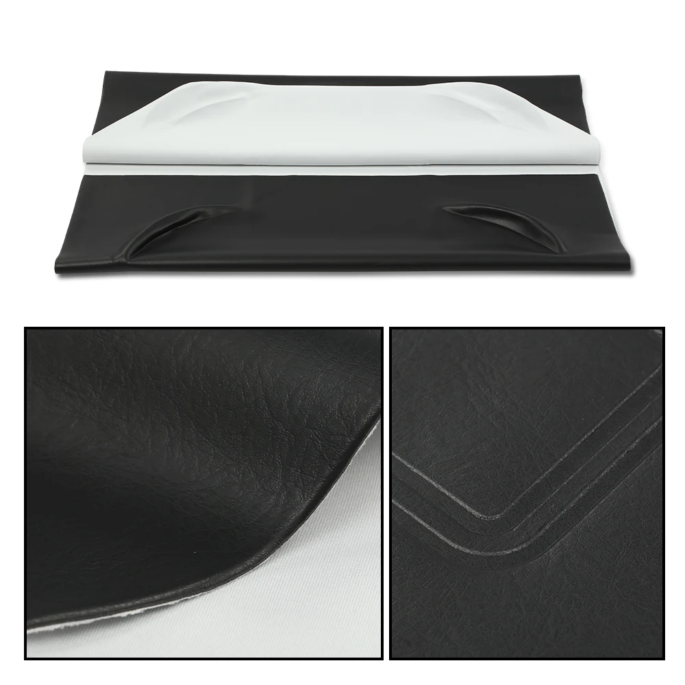 3 قطعة نادي السيارة الجبهة بولي يوريثان مقاعد يغطي صالح ل 1982-2000 Pre-2000 Ds عربة جولف أسود Ds الجلود سهلة التركيب مقاوم للماء