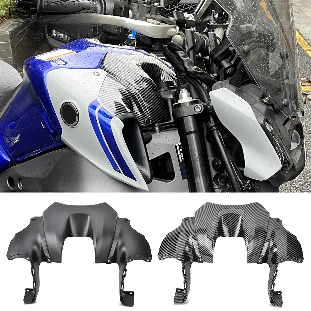 Couvercle de réservoir avant MT09, carénage en Fiber de carbone véritable, couvercle de boîte à air pour Yamaha MT 09 FZ09 FZ 09 SP 2021 2022 2023