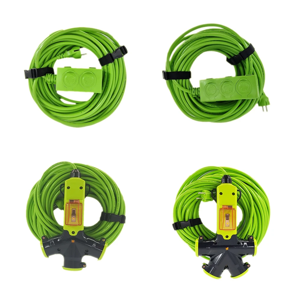 BROWUAN-type BROWAY-type BROKING 3WAY extension line No. 10 camping industrial work site lead ship mobile outlet