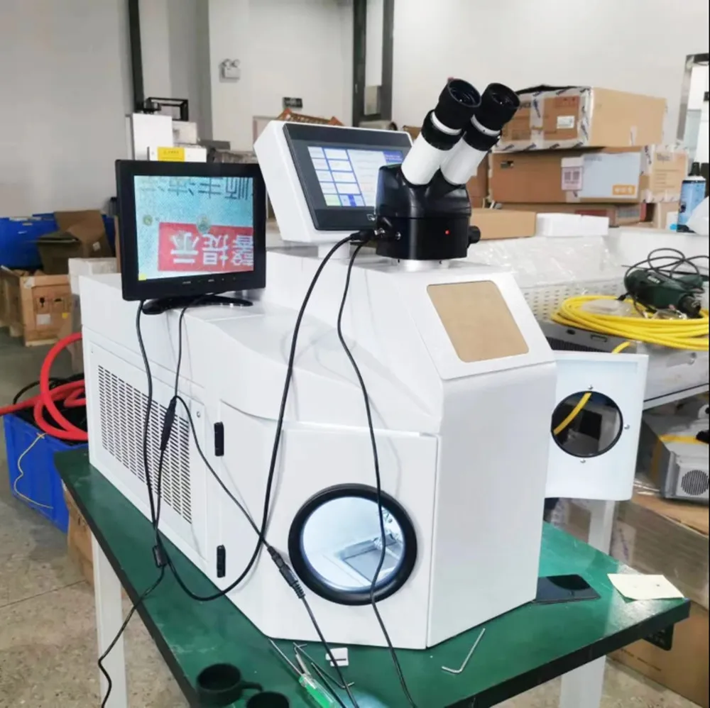 Jewelry Laser Welding Machine 200W Gold Silver Jewellery Chain Making Machine