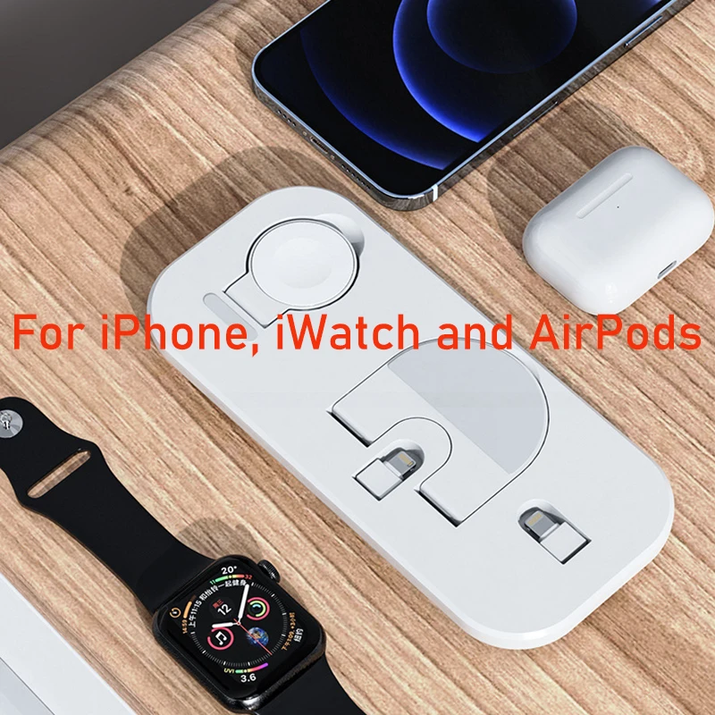 3 in1 mencerminkan hub magsafe popsocket magnetic nirkabel magnetic stand aksesoris ponsel untuk apple iphone airpods iwatch