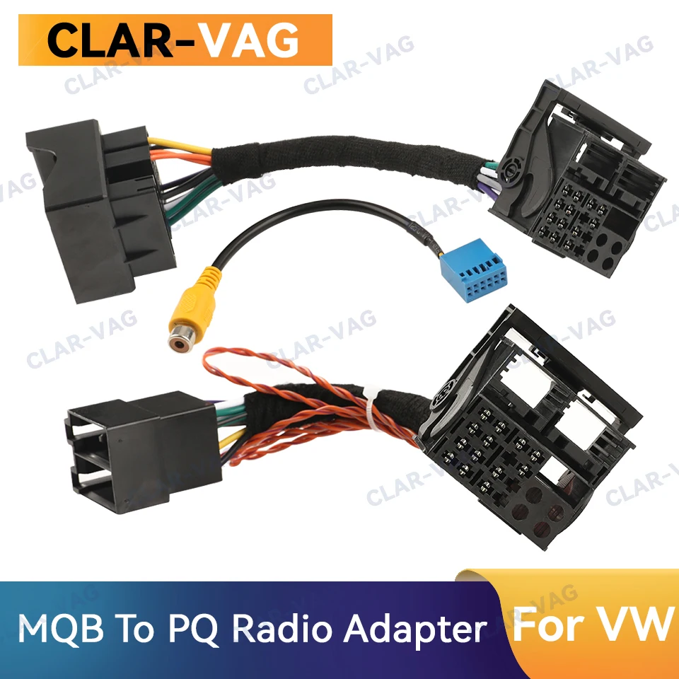 MQB to PQ Radio Converter for VW MIB Headunit Adapter