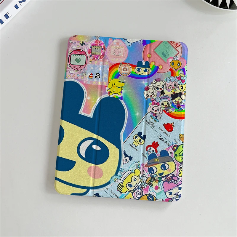 Cute Cartoon Tablet Case For iPadA16 Pro 11 inch Air 2024 2025 iPad Air 5/4 10.9 10.2 9.7 inch 10.5 mini 6 Cover with Pen Holder