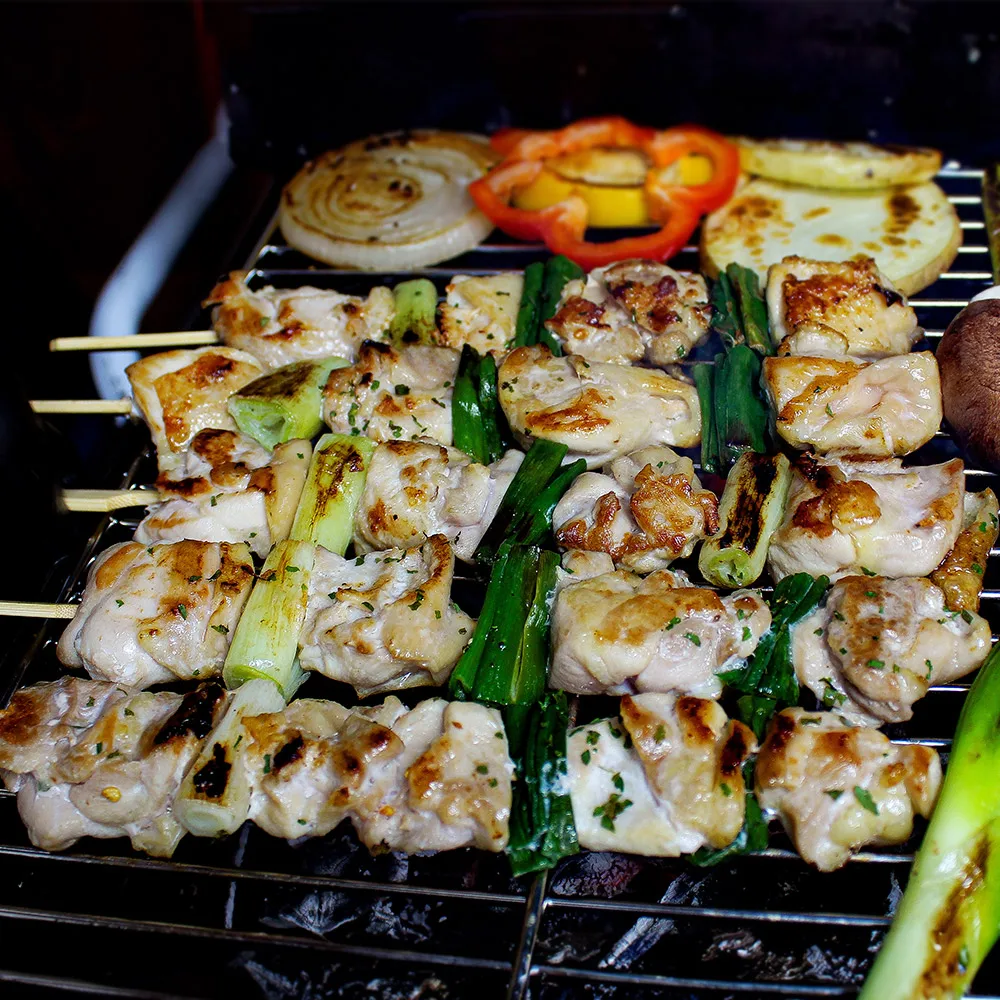 고우하 숯불용 왕파닭꼬치 500g(5꼬치*3팩) 파닭꼬치 왕닭꼬치 캠핑 밀키트