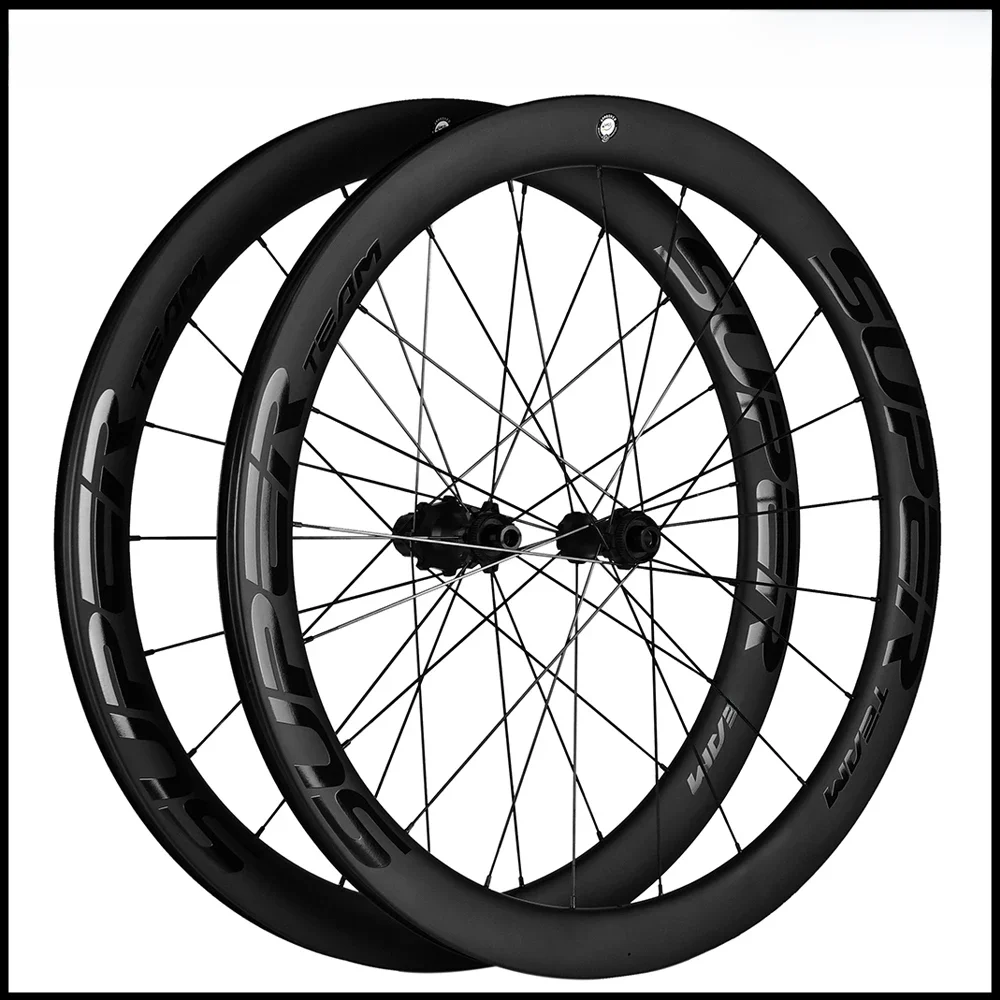 AliExpress SUPERTEAM Disc Brake 700C Carbon Wheels Center Lock/6 Bolt Road Bike Wheels UCI Quality Road Racing Wheelset