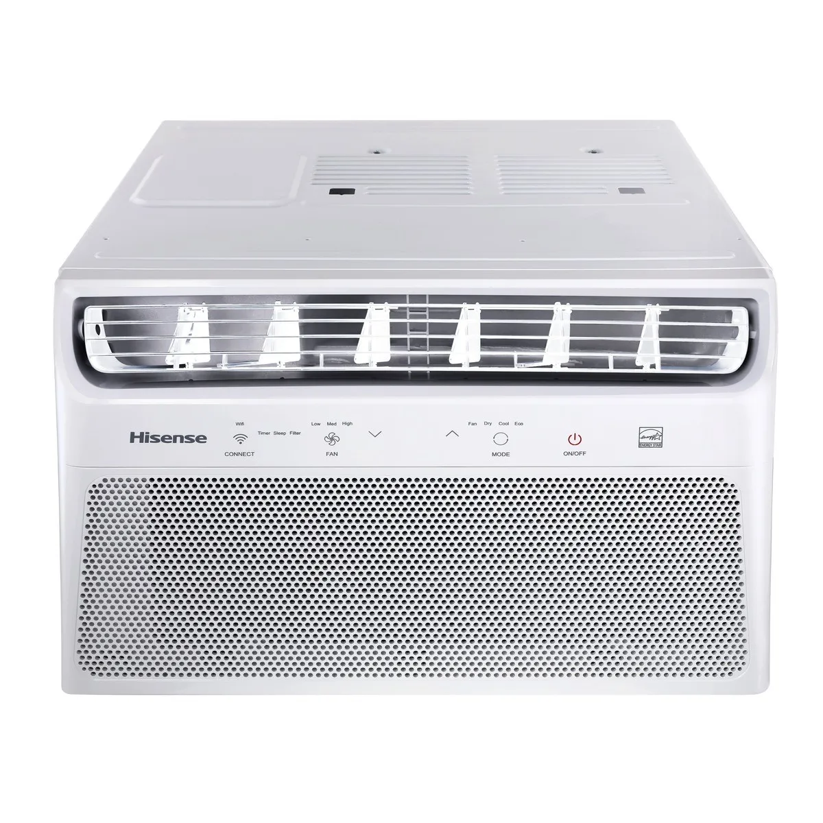 AR CONDICIONADO DE JANELA HISENSE 10000 BTUS FRIO WI-FI COM APP CONNECT LIFE AW-10CWBRVGU02 BRANCO 1