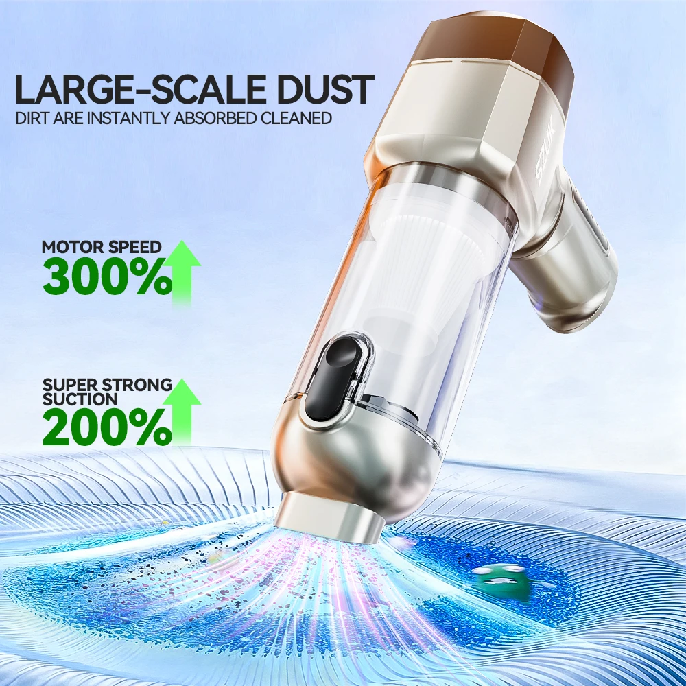 SZUK 18000PA Wireless Handheld Vacuum Cleaner Mini Portable Powerful Car Vacuum 2026 for Home Auto Cleaning