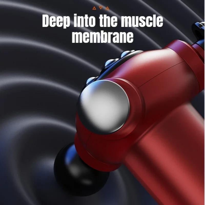 

Multifunctional Magnetic Bead Abdominal Massager Fascia Gun three-sided deep High-frequency Vibration Massage Gun Fascia Gun