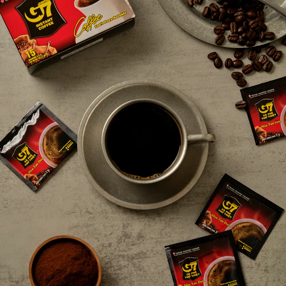 *G7 Vietnam Coffee Pure Black 2g X 400 Pieces*