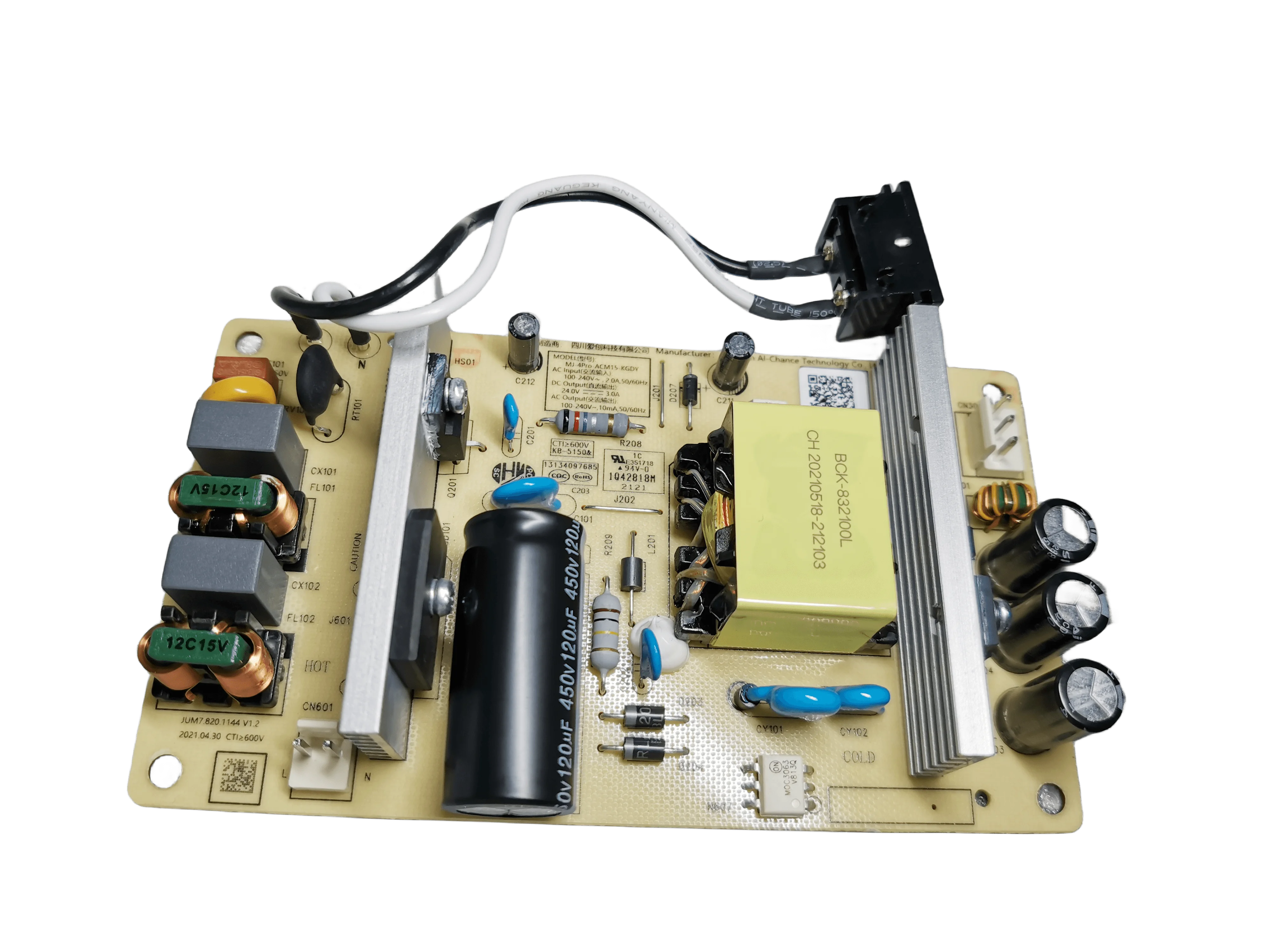 Power Strip Supply PCB PCBA Board Replacement Power Board for XIAOMI Mijia MI Air Purifier 4Pro Repair Parts