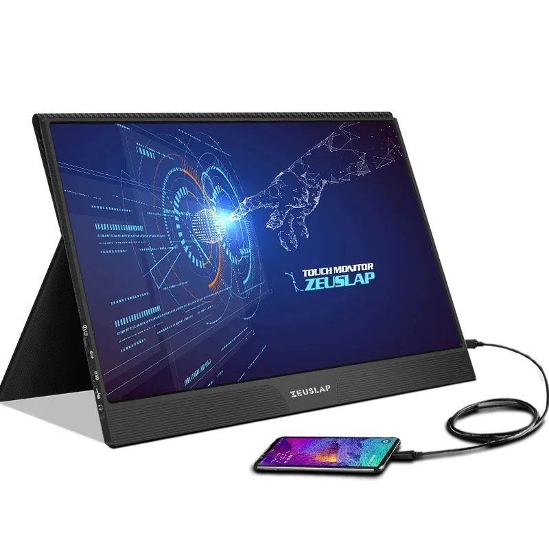 [Zeus Lab][AS Available] 15.6-inch FHD Portable Monitor Z15ST Touch Portable DeX Dual-Auxiliary Sub-HDR