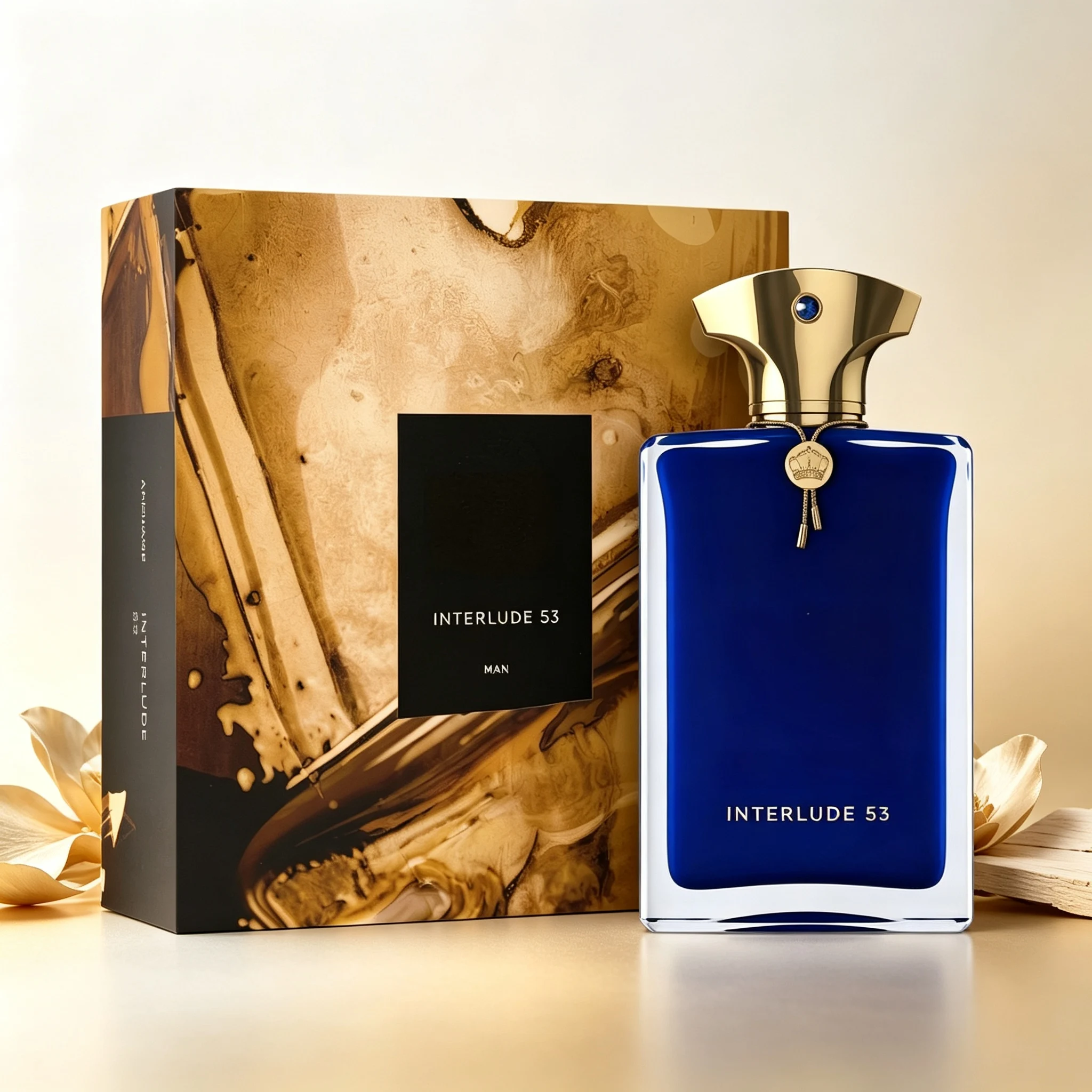 Interlude 53 Man Eau de Parfum 100ml Parfum boisé oriental pour homme, cadeau