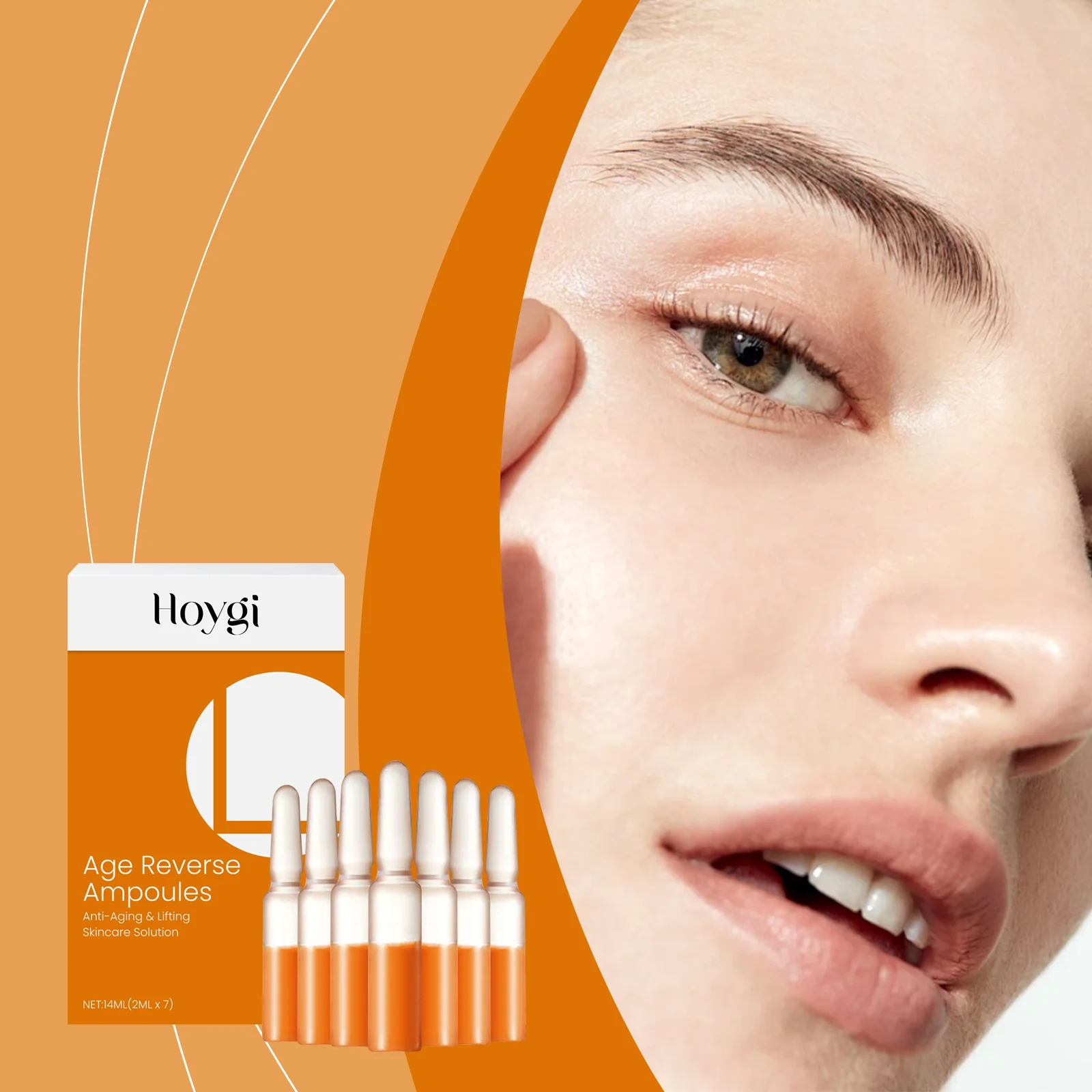 

14ml Goygi Astaxanthin Ampoule Essence Reduce Fine Lines Shrink Pores Enhance Skin Elasticity Moisturize Brighten Skin Essence