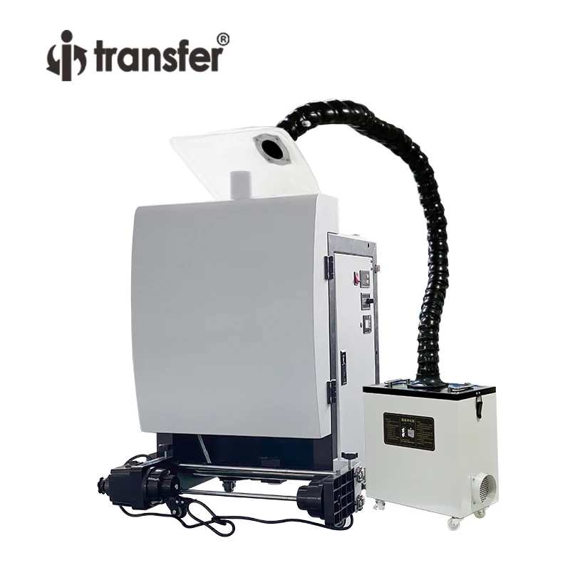 I-transfer 30cm DTF Powder Shaker Auto Recovery Powder System Dryer Machine DTF PET Film Inkjet Printer Powder Shaking Machine