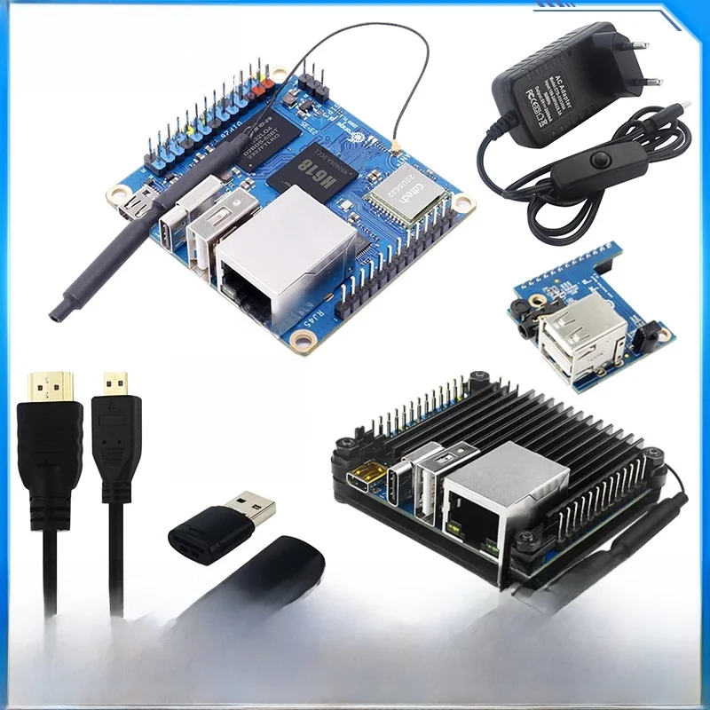 Orange Pi Zero 3 4GB RAM Allwinner H618 WiFi5 + BT 5.0 LPDDR4 16MB SPI Flash Opcjonalny zasilacz w aluminiowej obudowie dla OPI Zero 3 — zdjęcie produktu 7