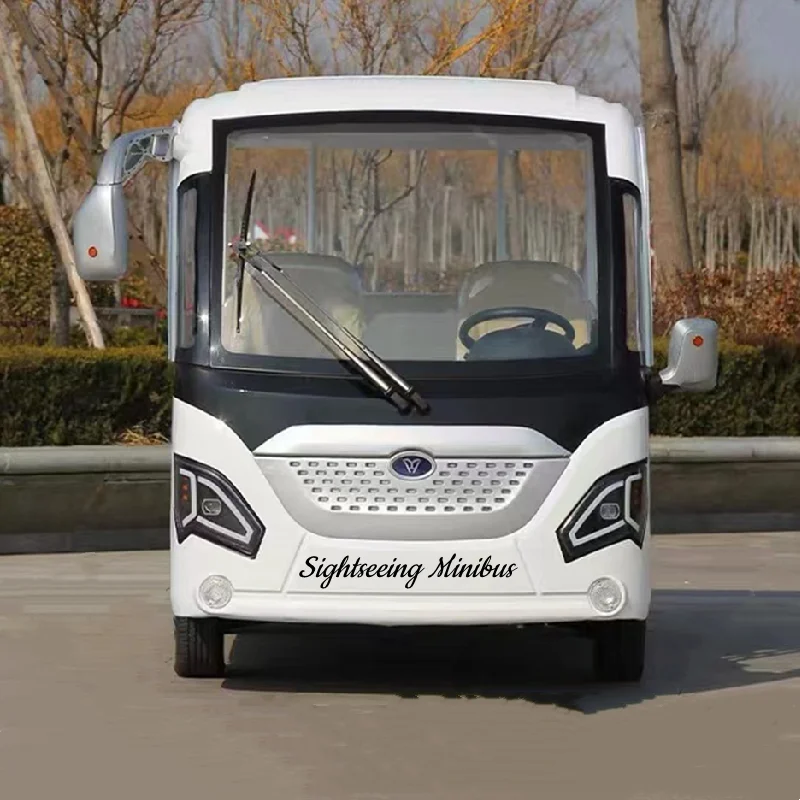 China Factory New Product 8 Seat Electric Minibus Sightseeing Shuttle Wholesale Low Price Suitable For City Hotel School Shuttle