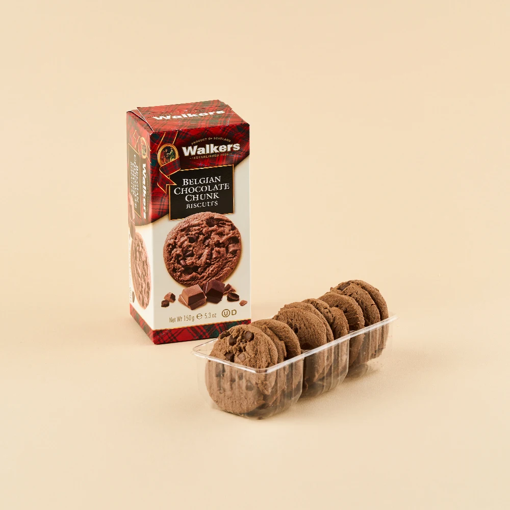 British Walker's Bell Gian Chocolate Chunk Cookie Biscuits 150g * 3 pieces