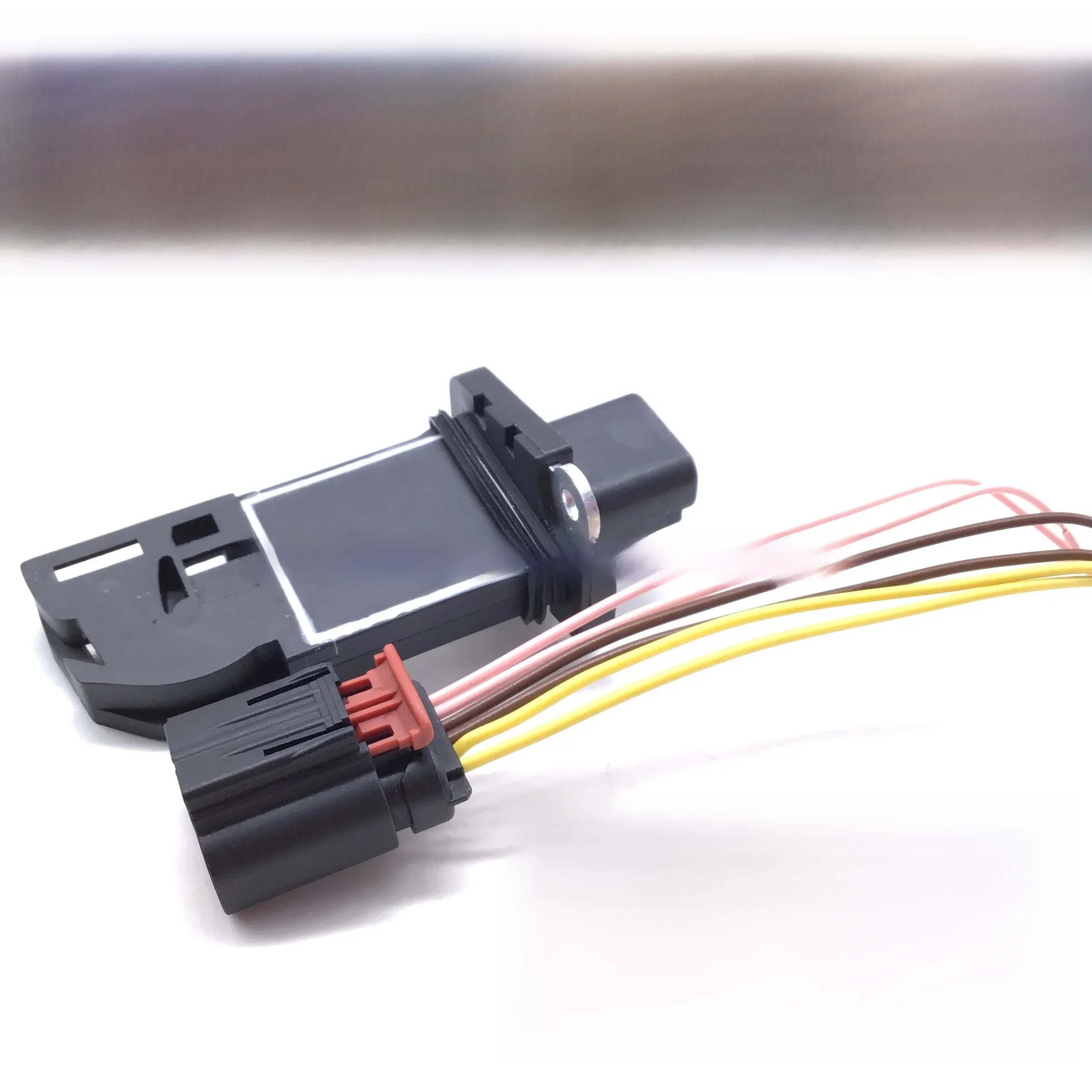 Massa Air Flow Meter Sensor e conector Pigtail para Ford Transit, TDCI, OE #, 8V2112B579AA,