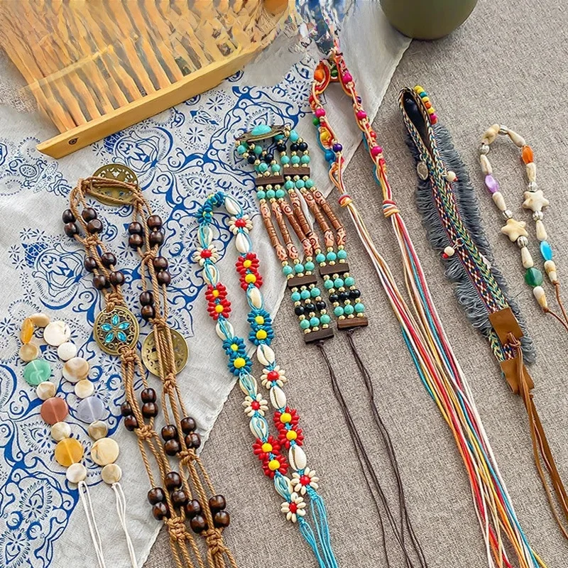 Nouveaux accessoires de chapeau chapeau de paille fedora accessoires de mode accessoires de ceinture portable fedora bandeau décoration en gros