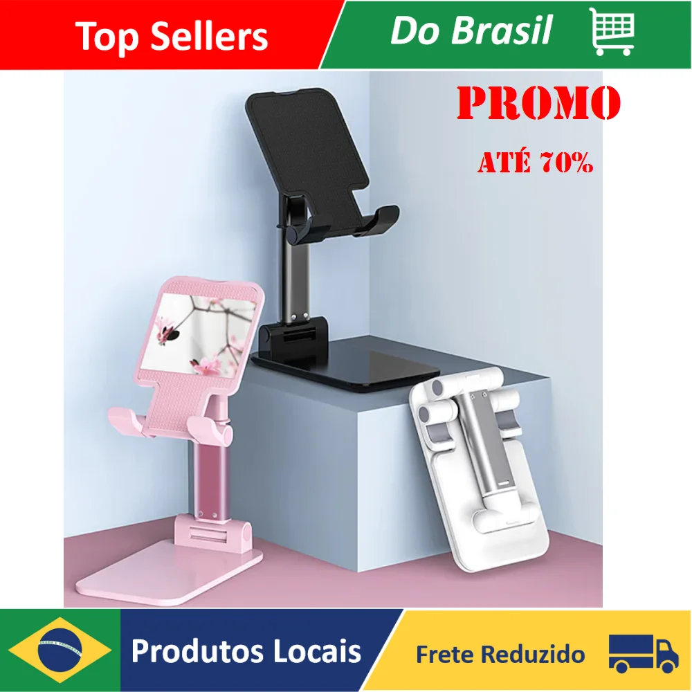 EC-191002 1 PCS New Desk Mobile Phone Holder Stand For iPhone Xiaomi Adjustable Desktop Tablet Holder Universal Table Cell