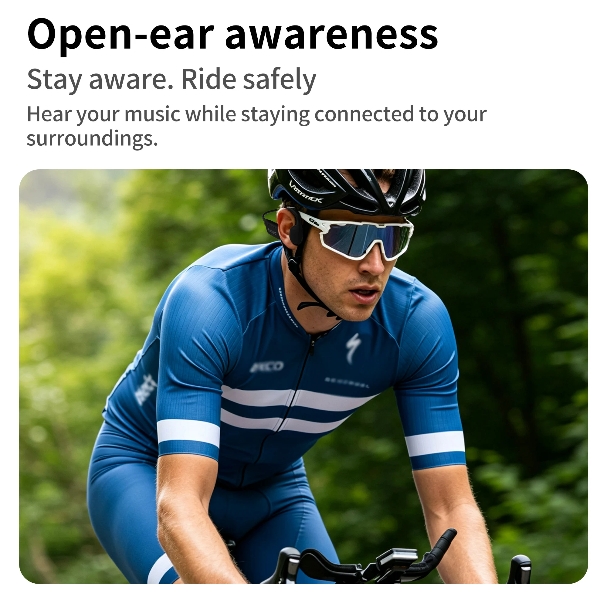 Наушники с костной проводимост – обзор и цена Bone Conduction Running Headphones