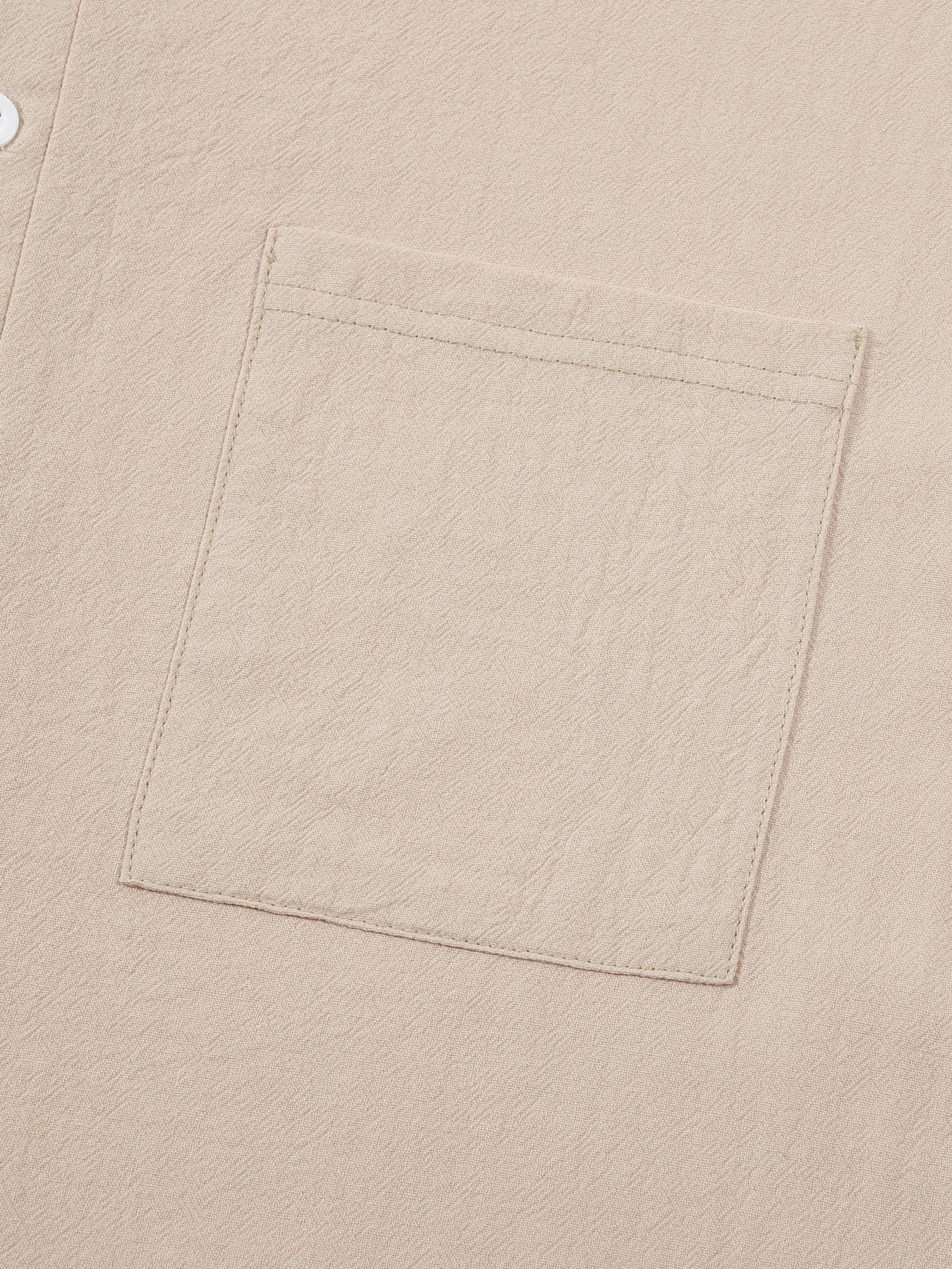 2025年夏新作 欧米風 メンズ 半袖シャツ 綿麻 無地 ヘンリーネック 半袖パーカー トップス