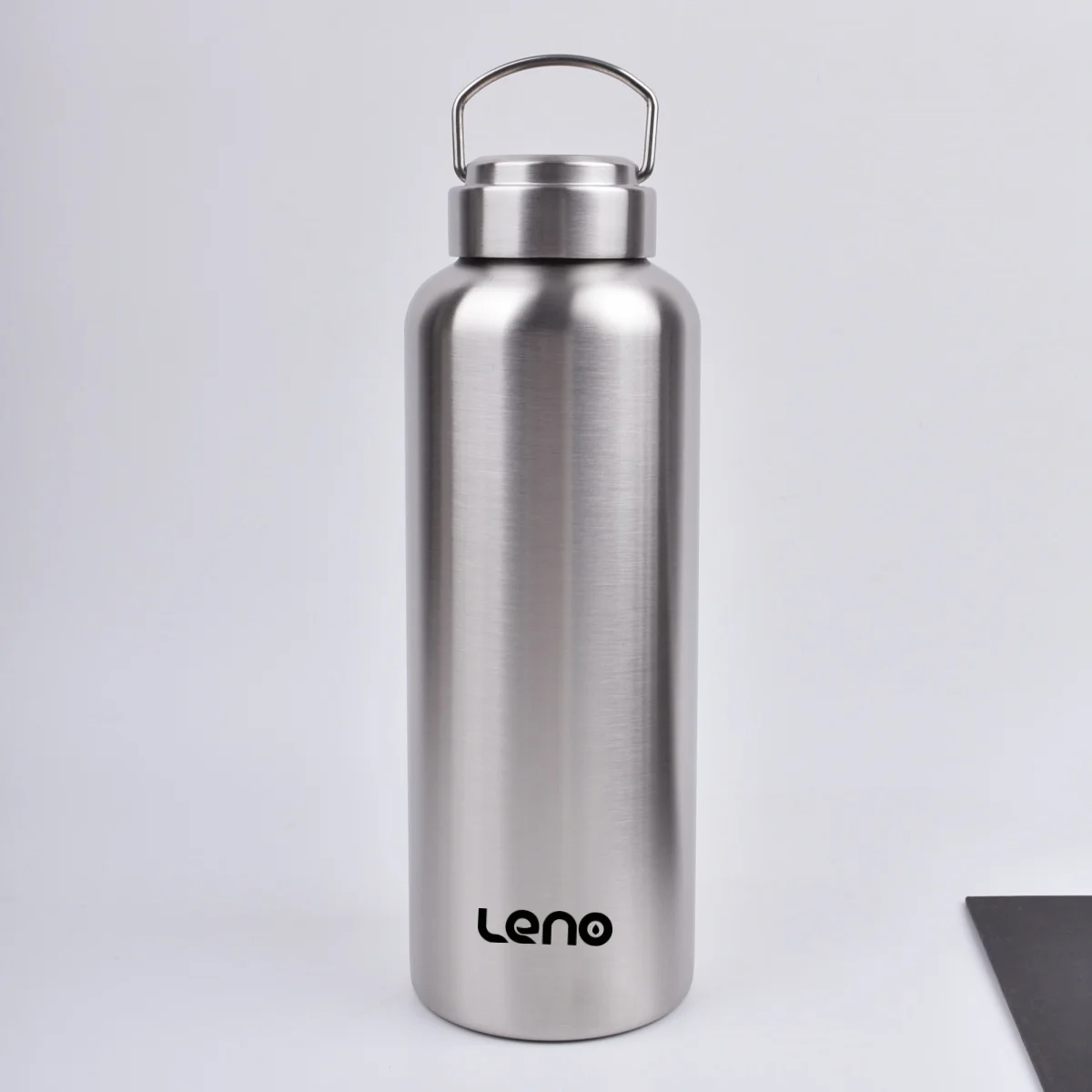 leno 1pc Große Kapazität Edelstahl Sport Wasser Flasche Einschichtige Robuste Wasser Tasse Metall Flasche Drink Camping Sport gym 7