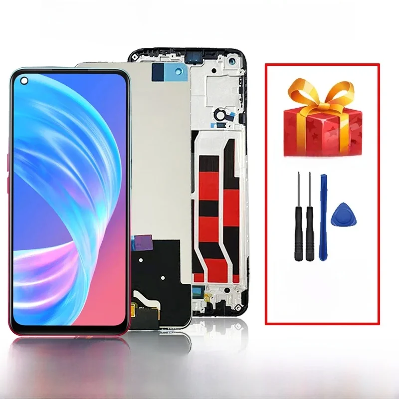 Wysokiej jakości wyświetlacz LCD 6.5 cala z ekranem dotykowym do Oppo A73 5G CPH2161, zamiennik wyświetlacza LCD z digitizerem do Oppo A73 5G. — zdjęcie produktu 6