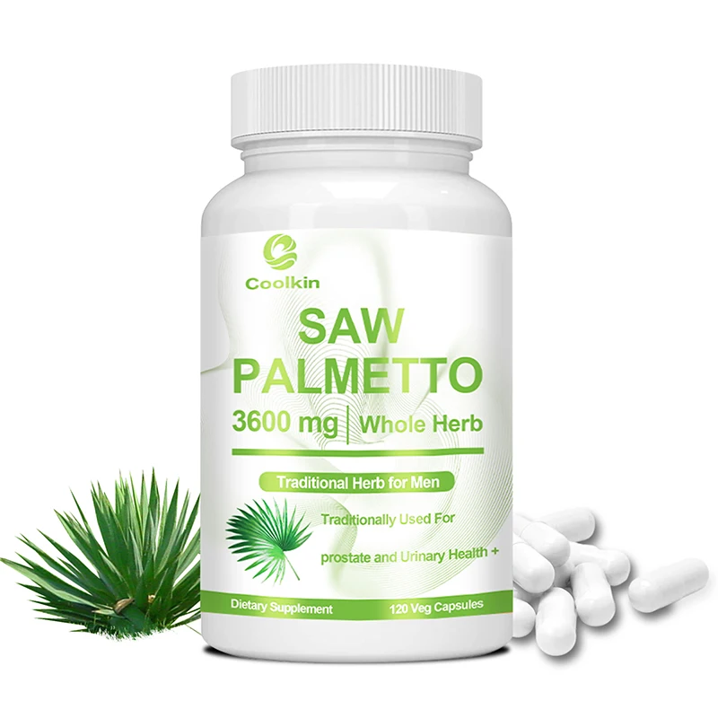 Saw Palmetto Extract - Prostate Health, Urinary Tract Support, Hair Loss Relief, Hormone Balance - 120 Capsules