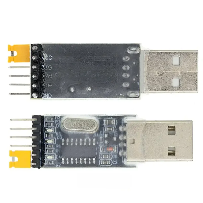 CH340G CH340 3.3V 5V przełącznik konwerter USB na TTL moduł UART — zdjęcie 2