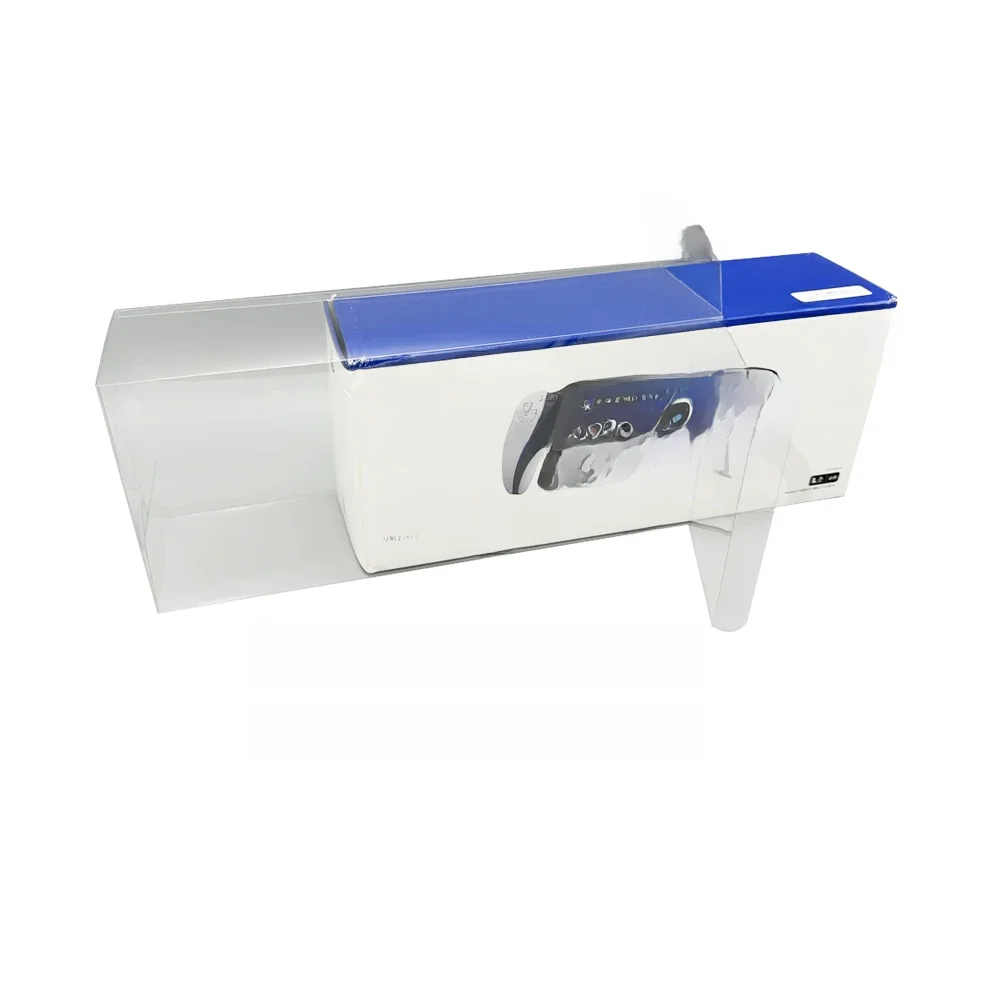 Couverture transparente en PET pour PS5, pour Playstation Portal Project Q, console de jeu, collection de manettes, boîte de rangement d'affichage